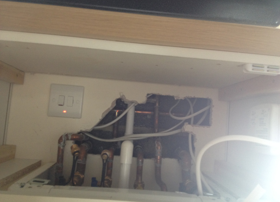 photo of Air Test Kitchen Leakage Path