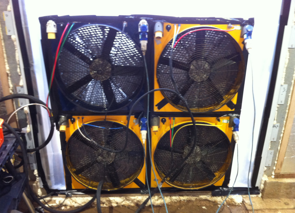 photo of Four 600TS Fan Test