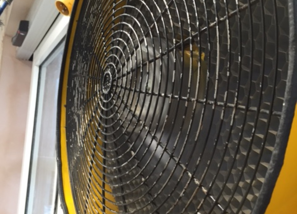 photo of Leakage Testing 600TS fan